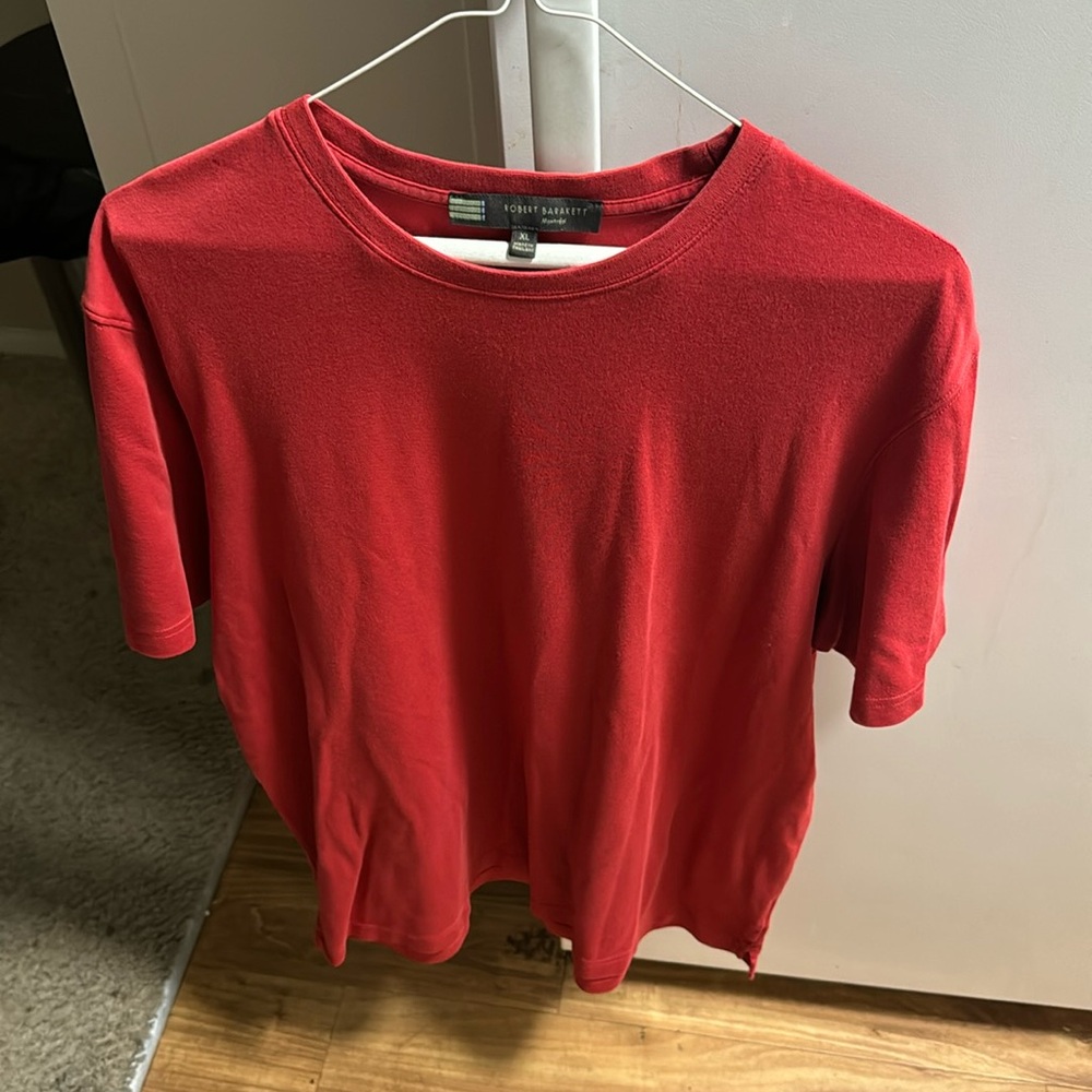 Robert Barakett red shirt size XL
